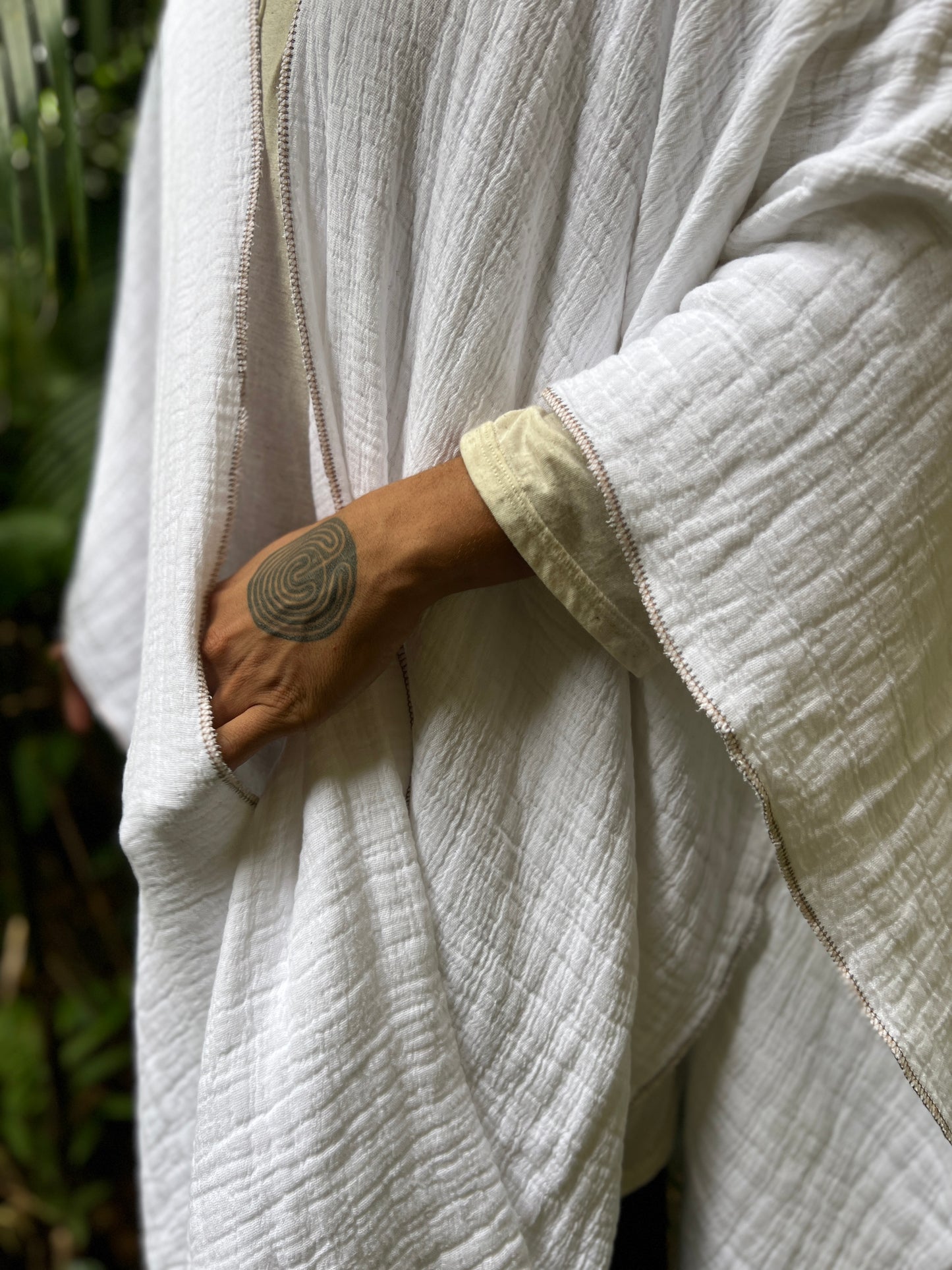 White Grace | Ceremony Shawl | Him