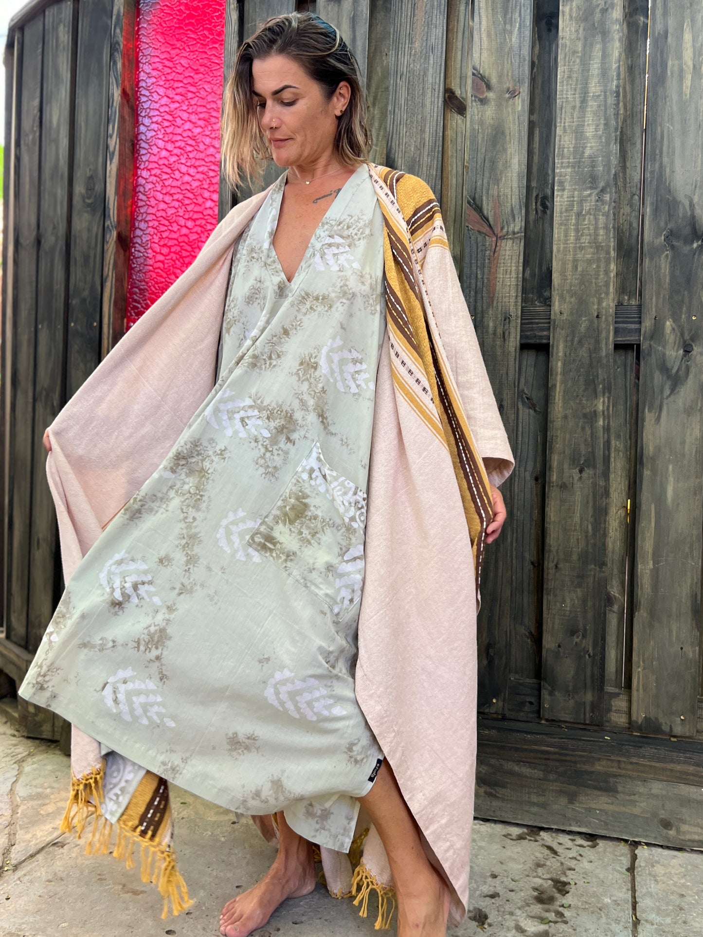 Earth Tone | 100% Cotton Caftan