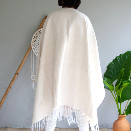 Crystal Waters | Handwoven Poncho