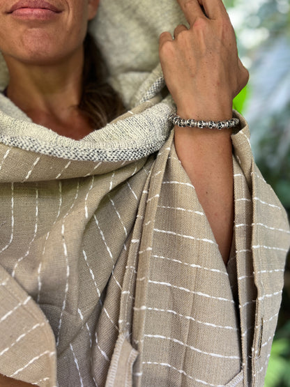 Clay | Handwoven Poncho