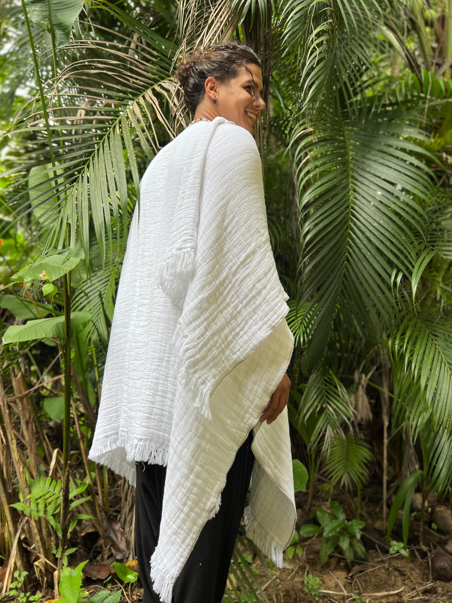 White Grace | Ceremony Shawl | Him