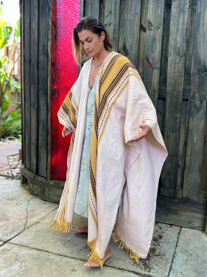 Ashwattha | Handwoven Poncho