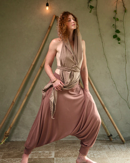 Mauve Deep Stretch Pants | Her