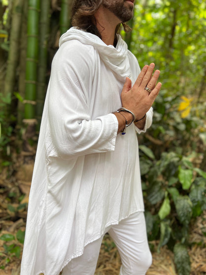 white tunic for men by glorka