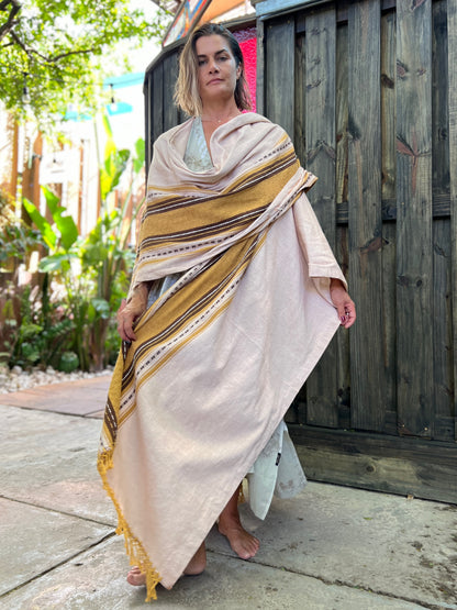 Ashwattha | Handwoven Poncho