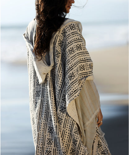 Enam | Hooded Poncho | Her