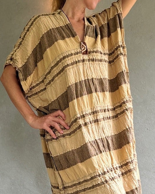 Crystalina | Kuna Embroidered Caftan