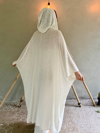 White Sage | Hooded Kimono