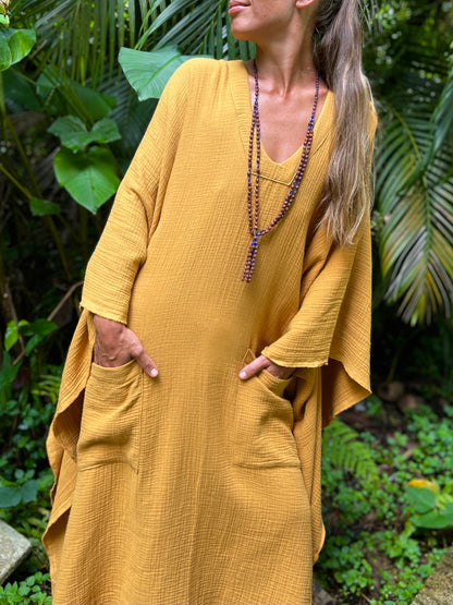 Jewel Tone | 100% Cotton Caftan