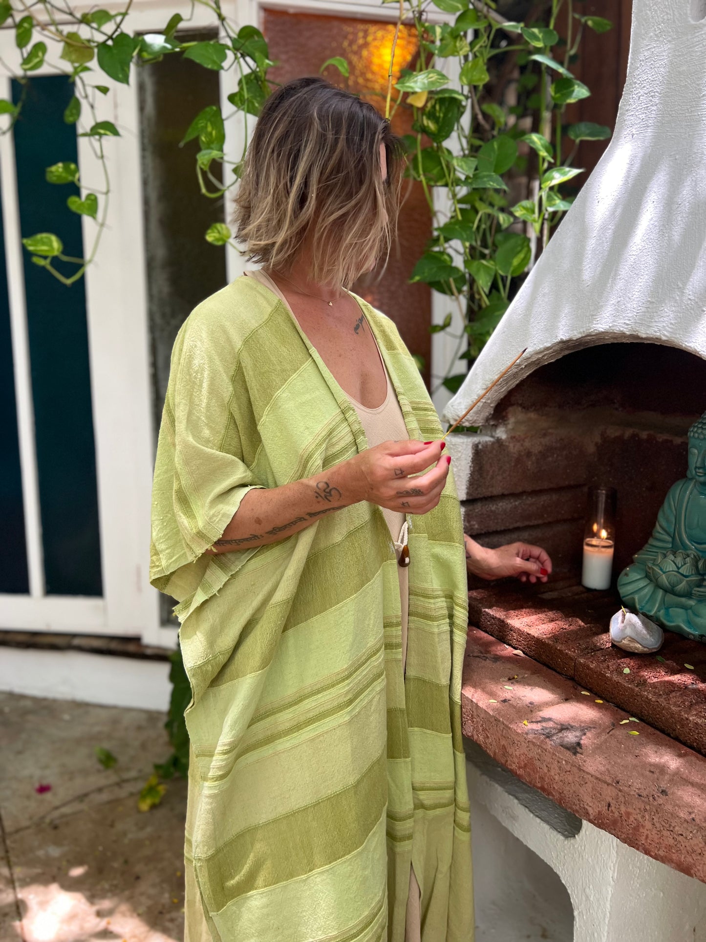 Jungle Dream | Handwoven Robe