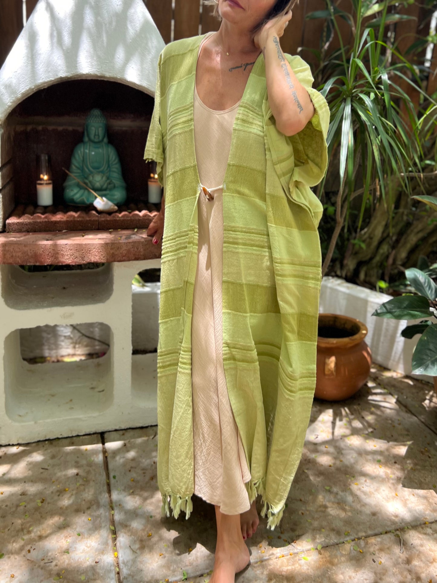 Jungle Dream | Handwoven Robe