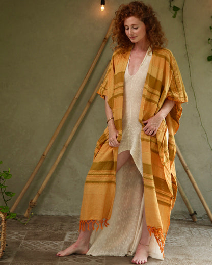 Orange Glorka Poncho 