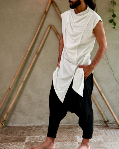 White Glorka Men's Top