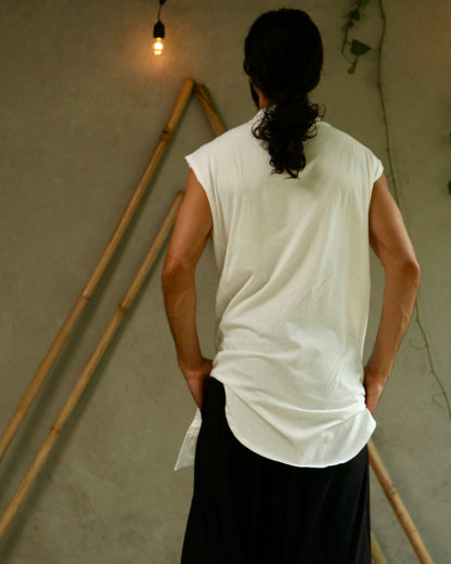 White Glorka Men's Top