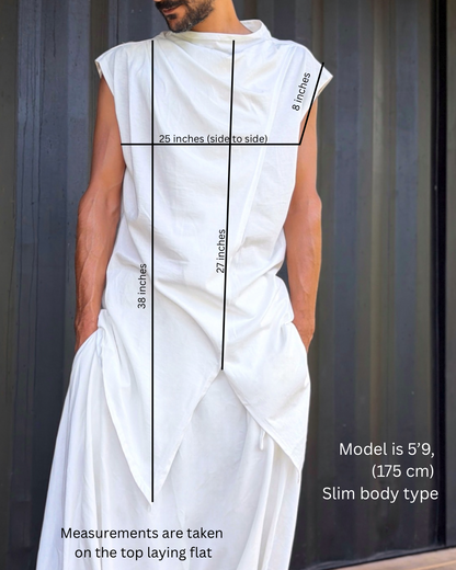 Jedi Mens Top in Grey