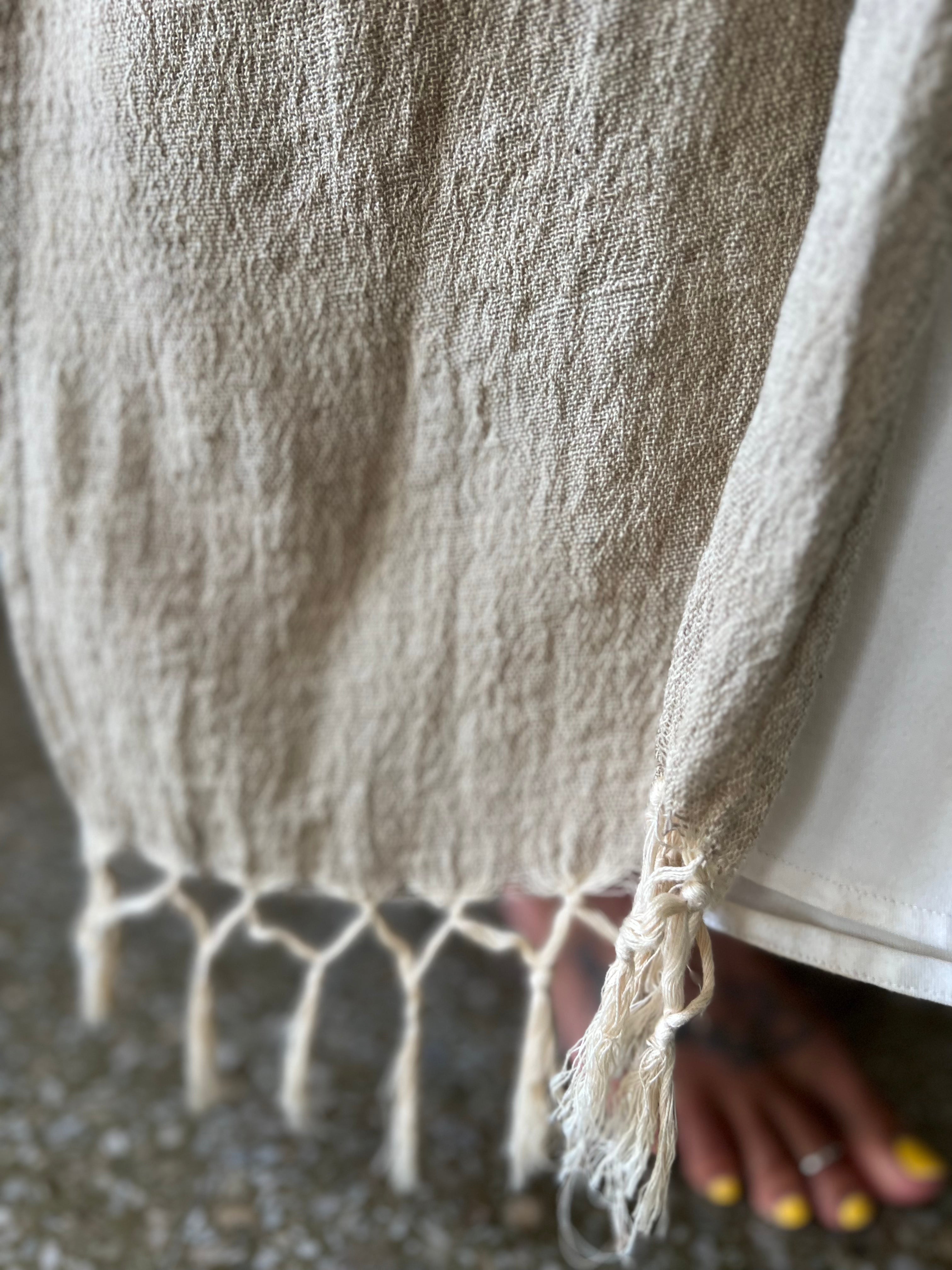 Earth + Mud | Handwoven Cotton Cardigan