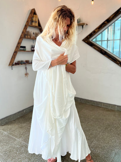 glorka white dress