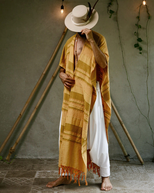 Bliss | Handwoven Poncho | Him