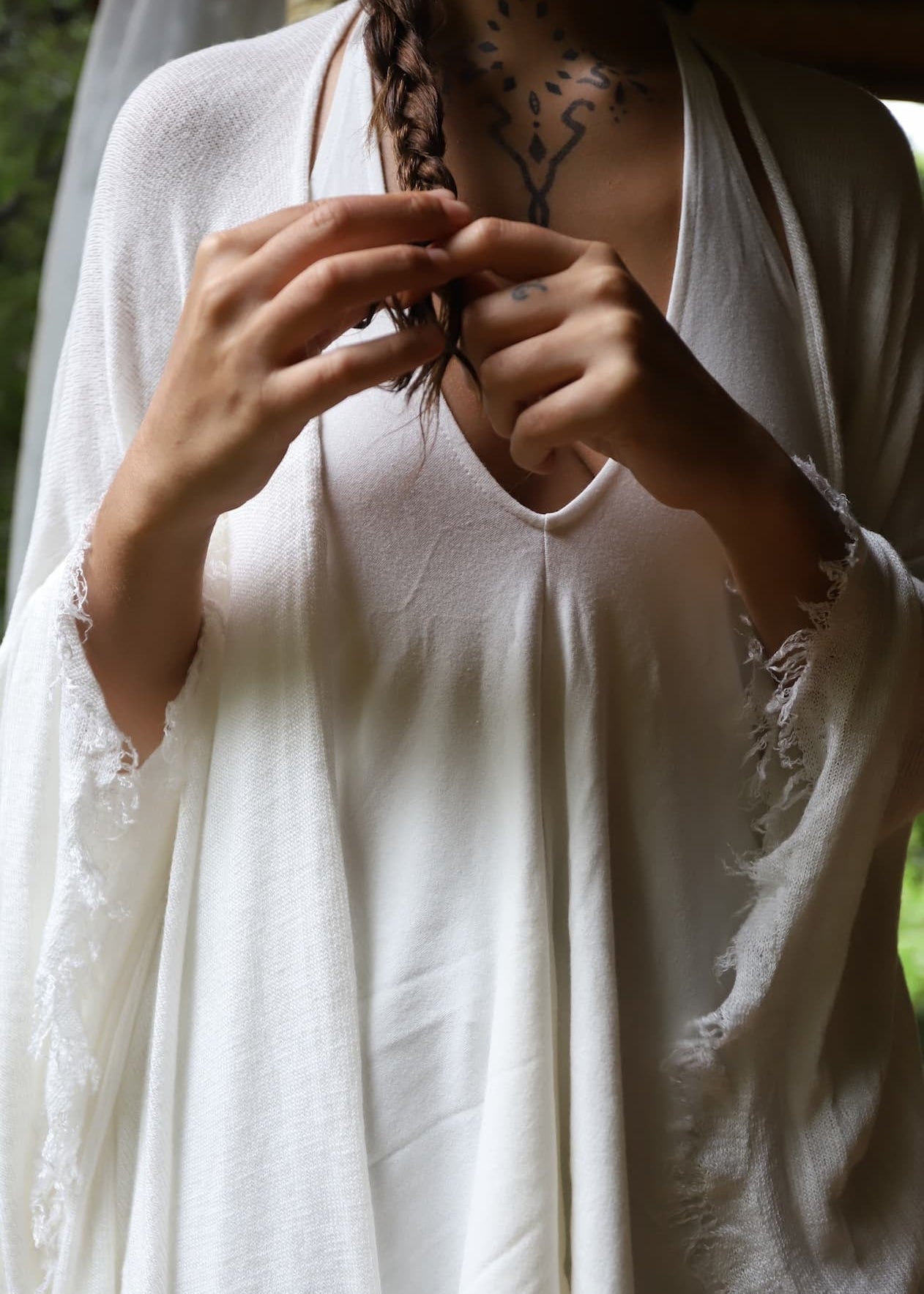 Zera Dress in White