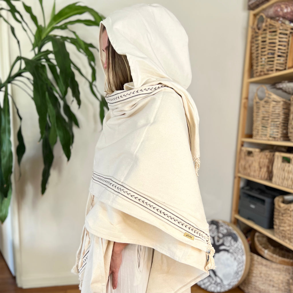 glorka poncho Oaxaca Cotton