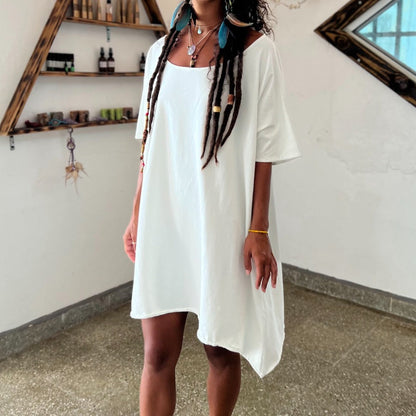 glorka white tunic