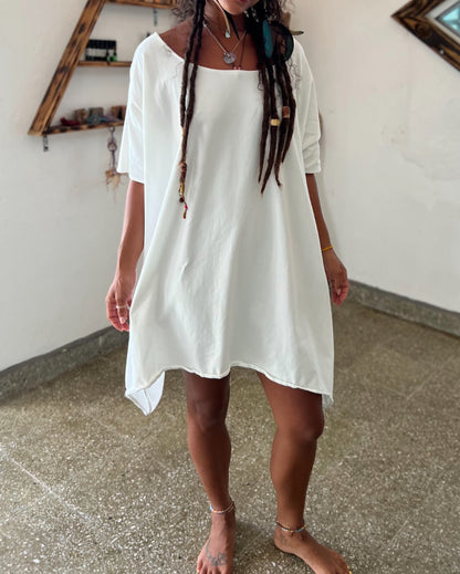 glorka white tunic