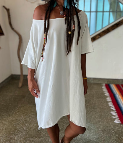 glorka white tunic